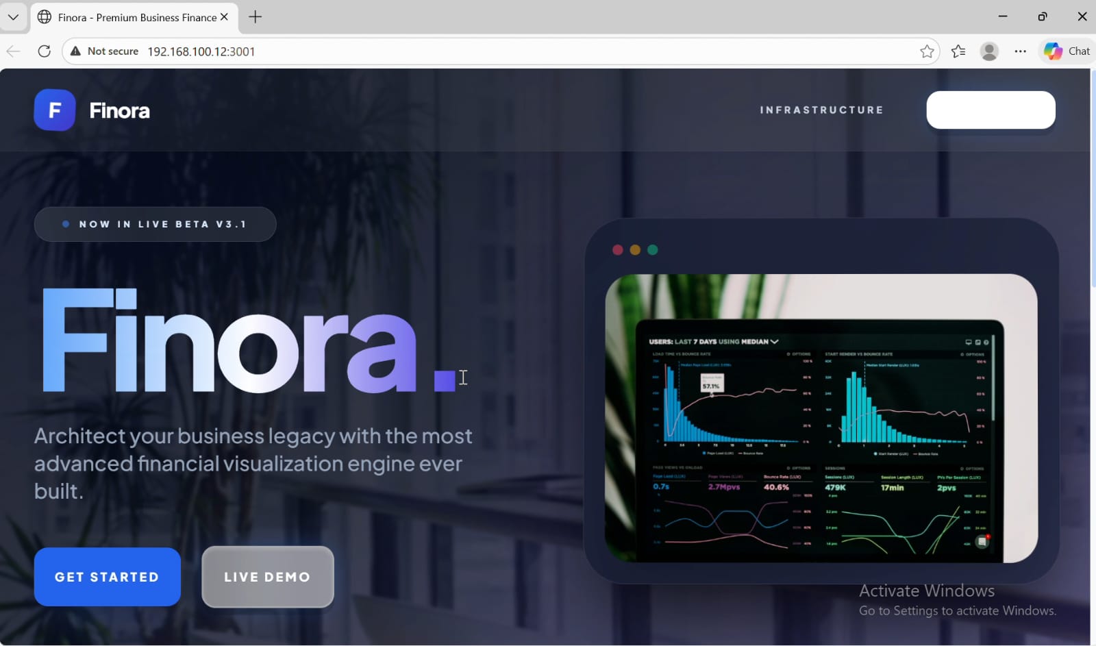 Finora Class Flow System